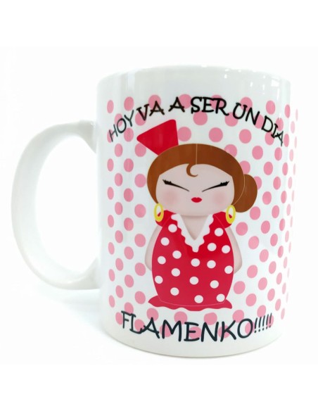 Comprar taza de desayuno Flamenca, marca Flamenkish ® FMK201224