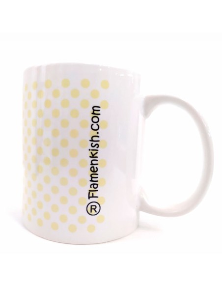 Comprar taza de desayuno Flamenca azul, marca Flamenkish ® FMK201224