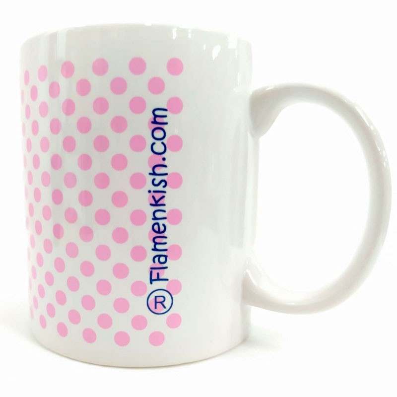 Comprar taza de desayuno Flamenca azul, marca Flamenkish ® FMK201224