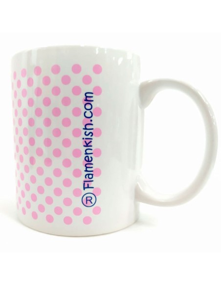Comprar taza de desayuno Flamenca azul, marca Flamenkish ® FMK201224