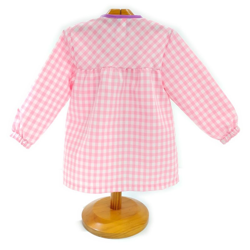 Comprar Bata infantil rosa con botones Unicornio