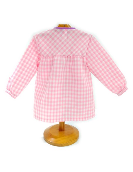 Comprar Bata infantil rosa con botones Unicornio