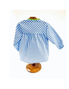 Comprar Bata infantil celeste con botones Elefante 2