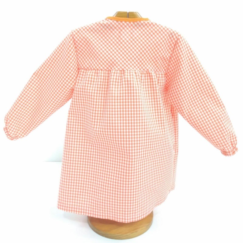 Comprar Bata escolar naranja Vivo Cuello