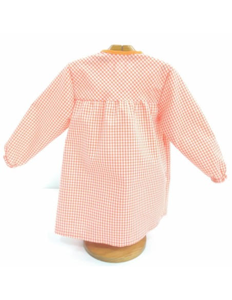 Comprar Bata escolar naranja Vivo Cuello