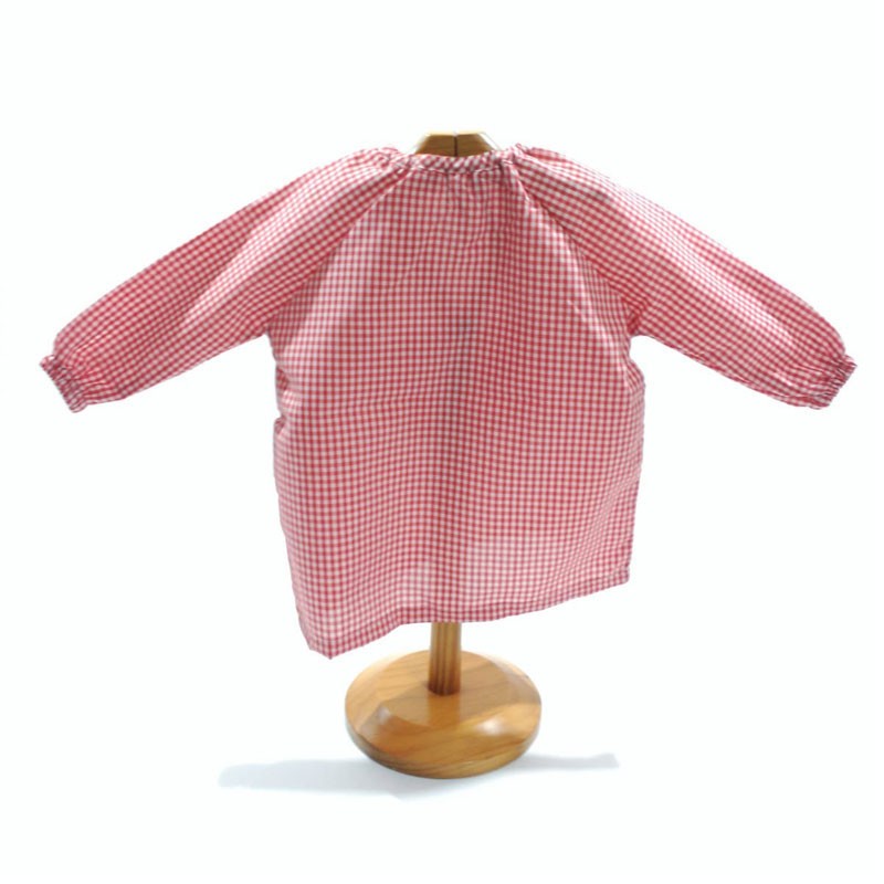 Comprar Bata escolar saco color rojo
