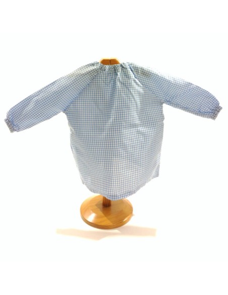 Comprar Bata escolar saco azul celeste