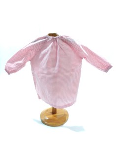 Comprar Bata escolar saco color rosa 2