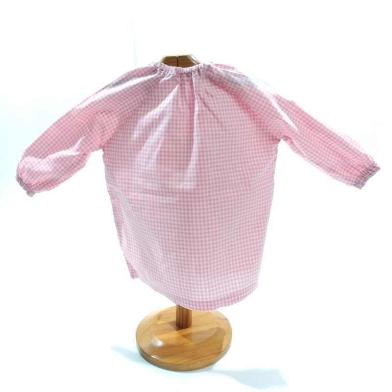 Comprar Bata escolar saco color rosa