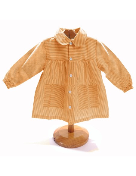 Comprar Bata escolar básica color naranja