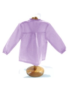 Comprar Bata escolar lila Vivo Cuello 2