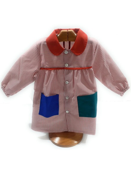 Comprar Bata escolar roja