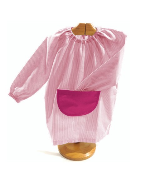Comprar babero escolar saco rosa fabricado en España
