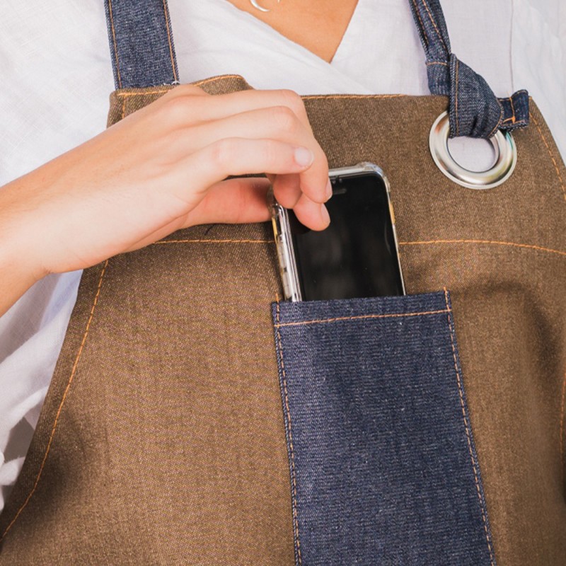 Comprar Delantal de cocina tejano 8506-2