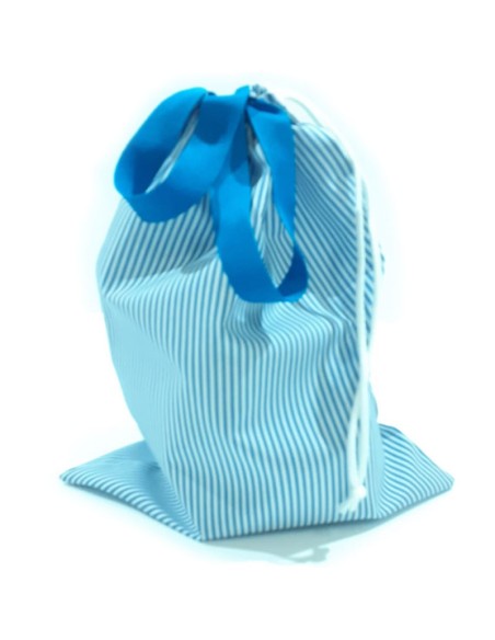 Comprar Bolsa para muda color azul celeste con asas para guardería