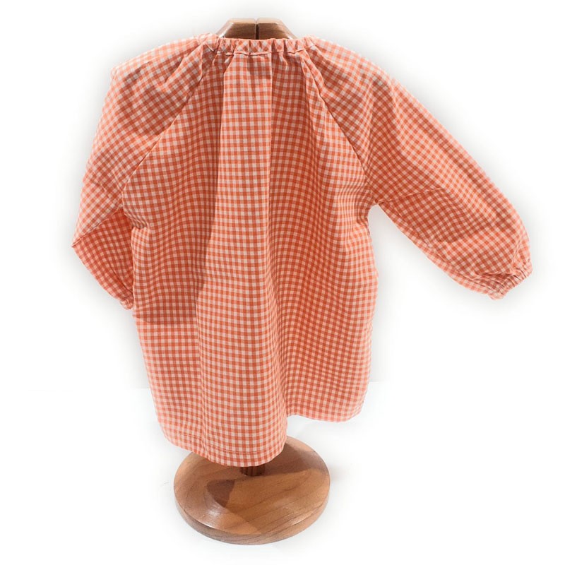 Comprar Bata escolar saco color naranja