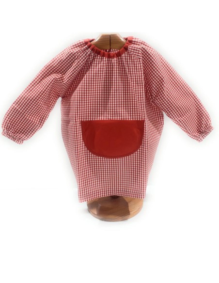 Comprar babero escolar saco rojo .20% Descuento. Fabricado en España Comprar babero escolar saco rojo .20% Descuento. Fabricado en España