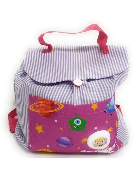 Comprar mochila para guardería colección La Astronauta. Comprar mochila para guardería colección La Astronauta.