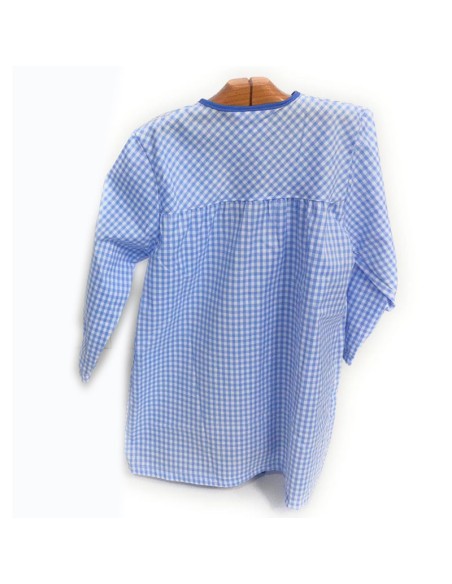 Comprar Babi escolar azul celeste Vivo Cuello y delantero