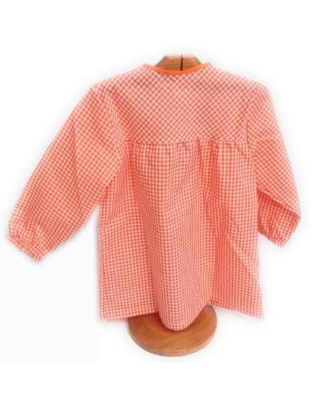 Comprar Babi escolar naranja Vivo Cuello y delantero