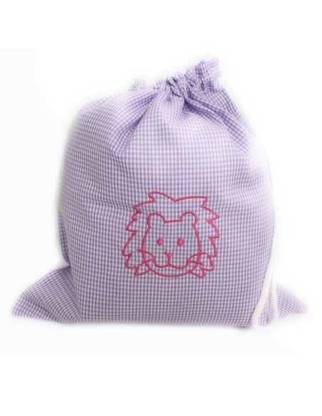 Comprar saquito de tela infantil colección León. Comprar saquito de tela infantil colección León.