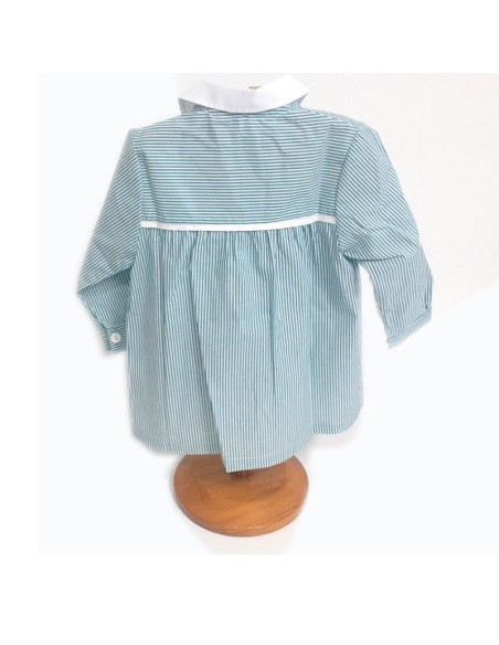 Comprar Bata escolar clásica con cuello y botones