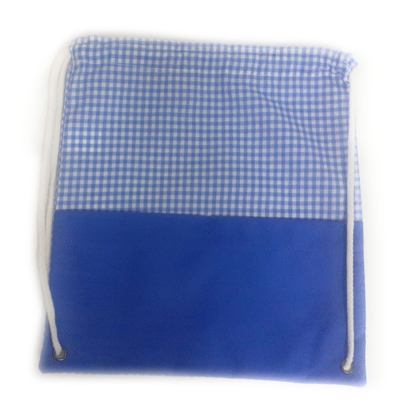 Comprar Mochila escolar para la merienda color azul celeste