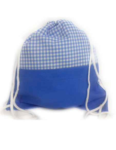 Comprar Mochila escolar para la merienda color azul celeste