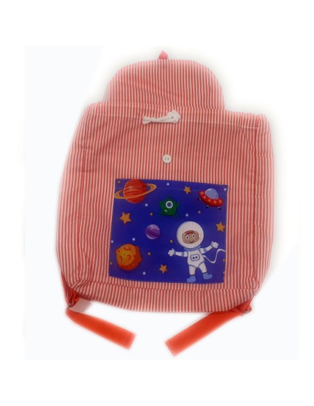 Comprar mochila para la guardería colección Cohete - Naranja
