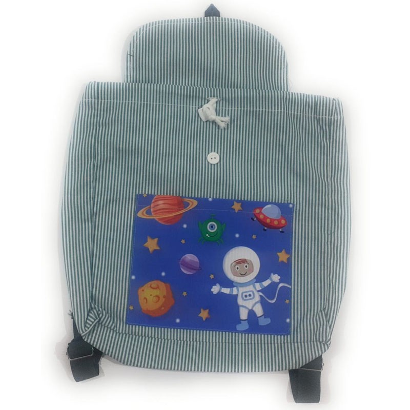 Comprar mochila para la guardería colección Cohete - Verde