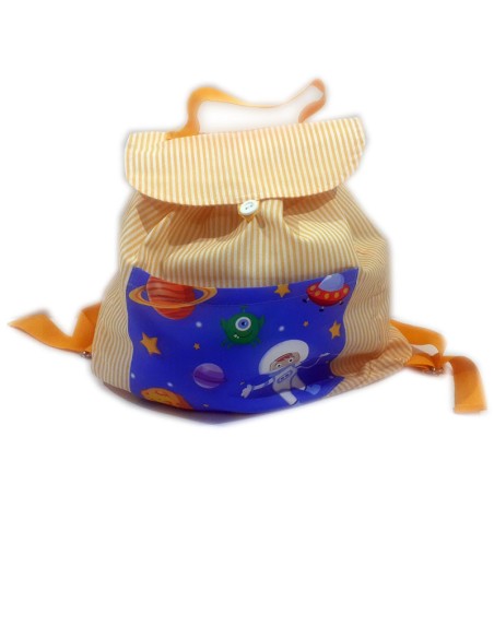 Comprar mochila para la guardería colección Cohete - Amarillo