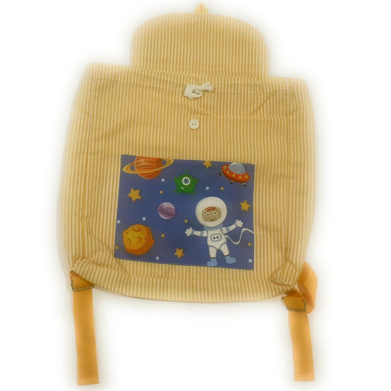 Comprar mochila para la guardería colección Cohete - Amarillo