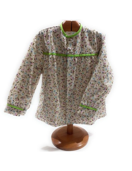 Comprar Blusón fallero estampado con flores