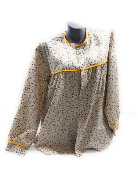 Comprar Blusón para fallas estampado con flores