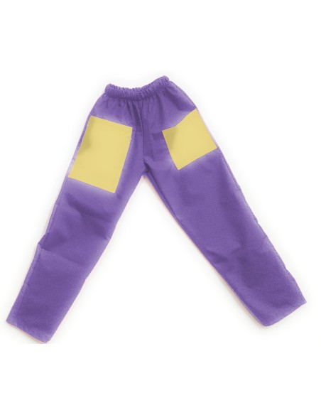 Pantalón para peñas combinado a 2 colores