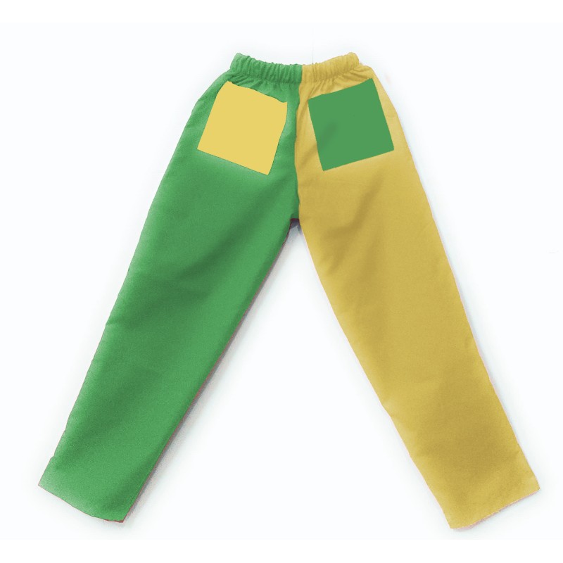 Pantalones para peñas 2 colores Arlequín