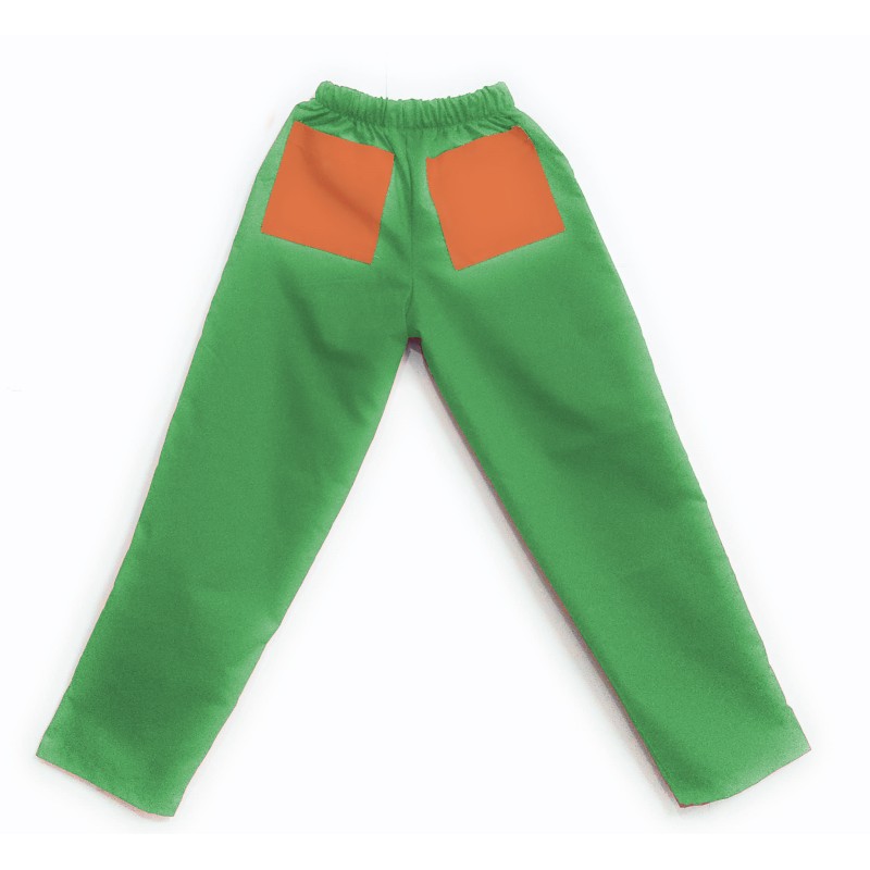 Pantalón para peñas combinado a 2 colores