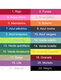 Pantalón para peñas combinado a 2 colores 2