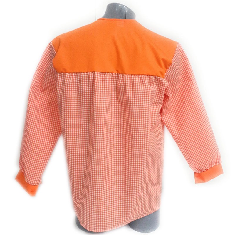 Blusón de cuadros para peñas personalizable