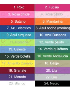 Comprar Blusón para peñas de adulto combinado a 2 colores 2