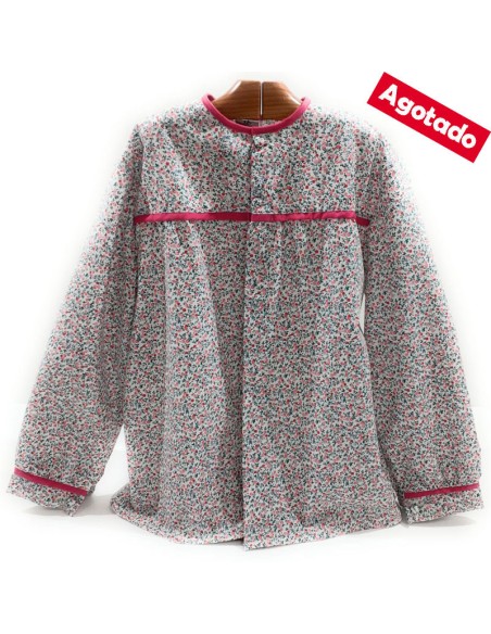 Comprar Blusa fallas estampada con flores