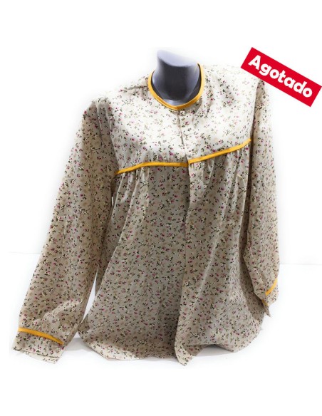 Comprar Blusón para fallas estampado con flores