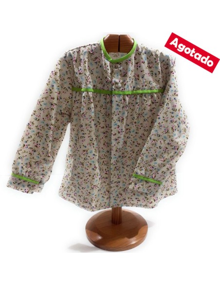 Comprar Blusón fallero estampado con flores