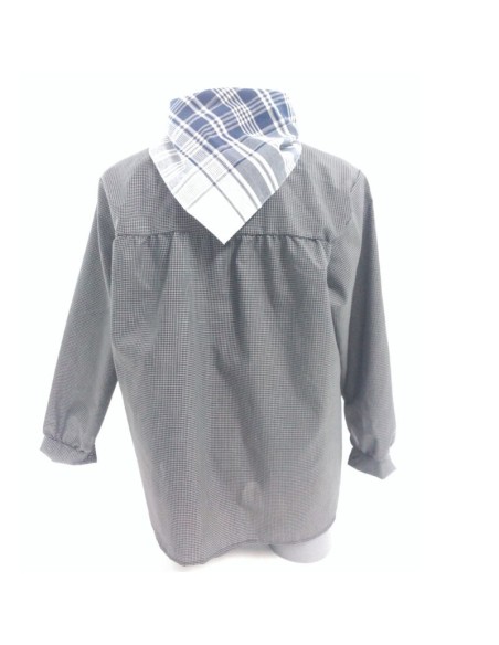 Comprar Blusón fallero y pañuelo de cuadros para adulto fiestas de fallas