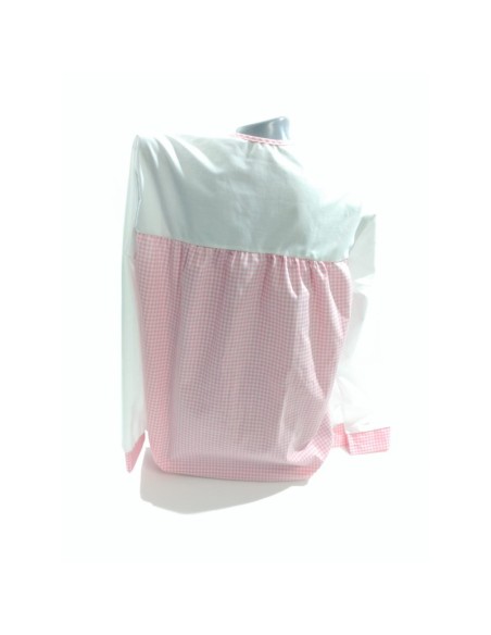 Blusón de cuadros para peñas personalizable