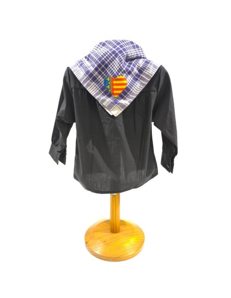 Blusón fallero infantil con bandera valenciana