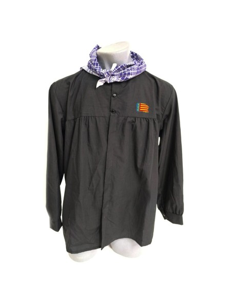 Comprar blusón fallero + pañuelo con bandera de Valencia