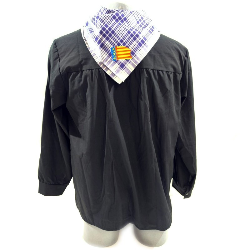 Comprar blusón fallero + pañuelo con bandera de Valencia
