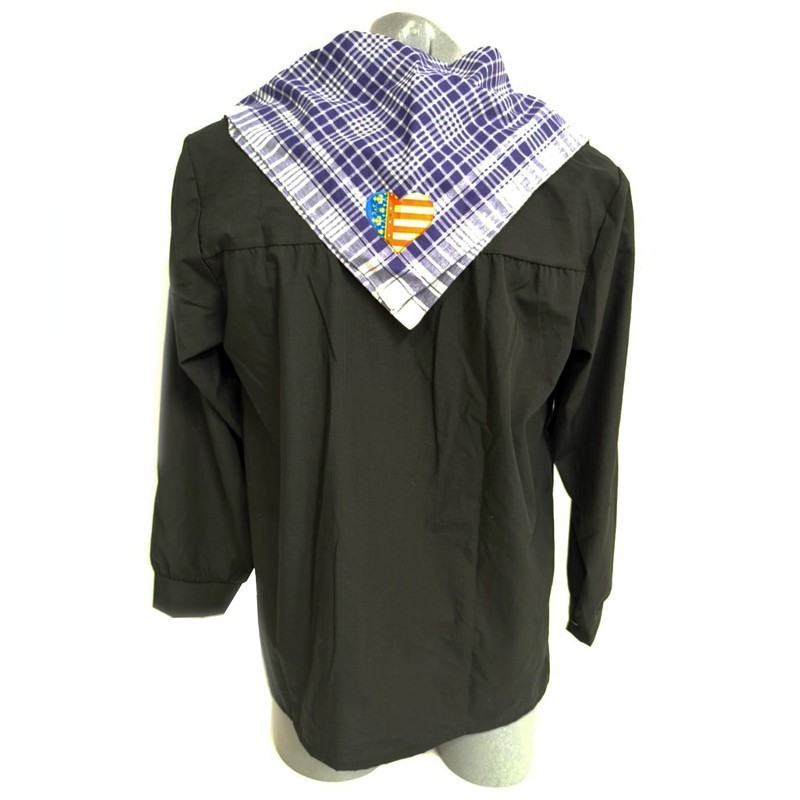 Comprar blusón fallero y pañuelo con corazón valenciano