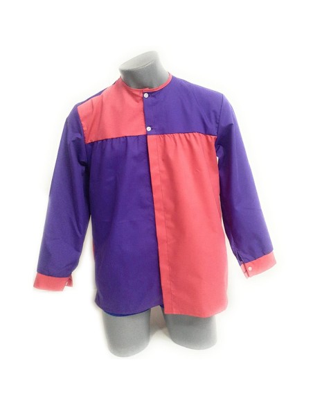 Comprar Blusón para peñas de adulto combinado a 2 colores